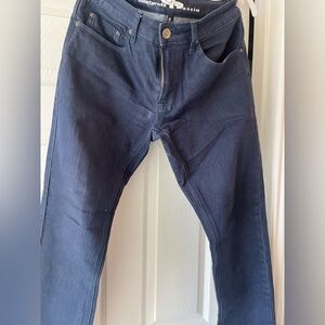 Bulletprufe denim. Slim fit. 30x32. Like new. Midnight blue